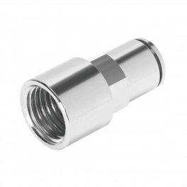 SPCF10-01S1G Штуцер прямой нерж внутренняя G1/8 10мм